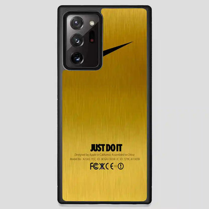 Just Do It Gold Edition Samsung Galaxy Note 20 Ultra Case