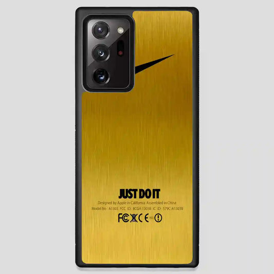 Just Do It Gold Edition Samsung Galaxy Note 20 Ultra Case