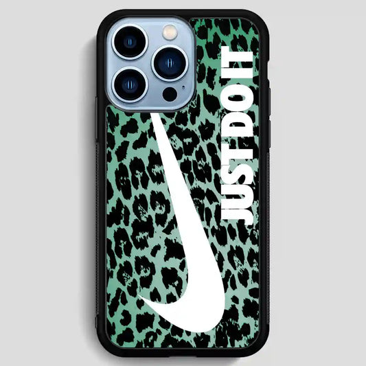 Just Do It Leopard iPhone 13 Pro Max Case