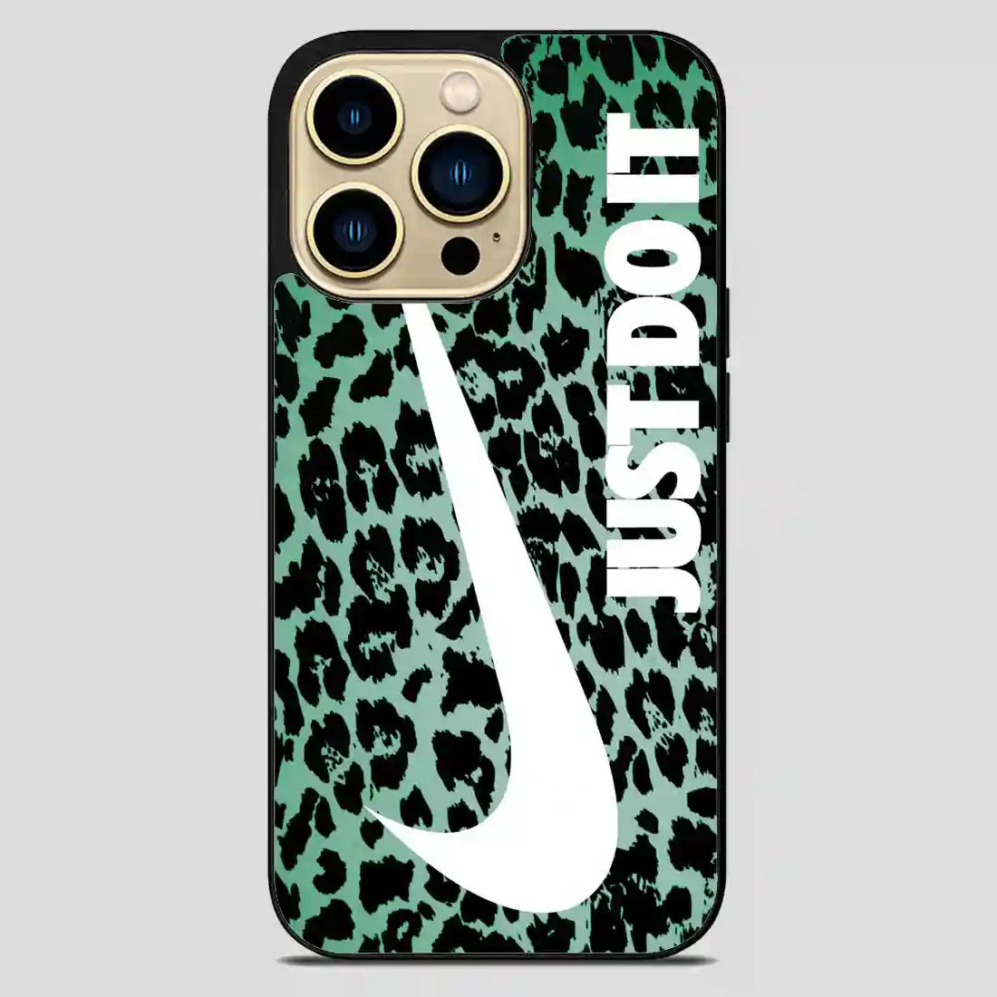 Just Do It Leopard iPhone 14 Pro Max Case