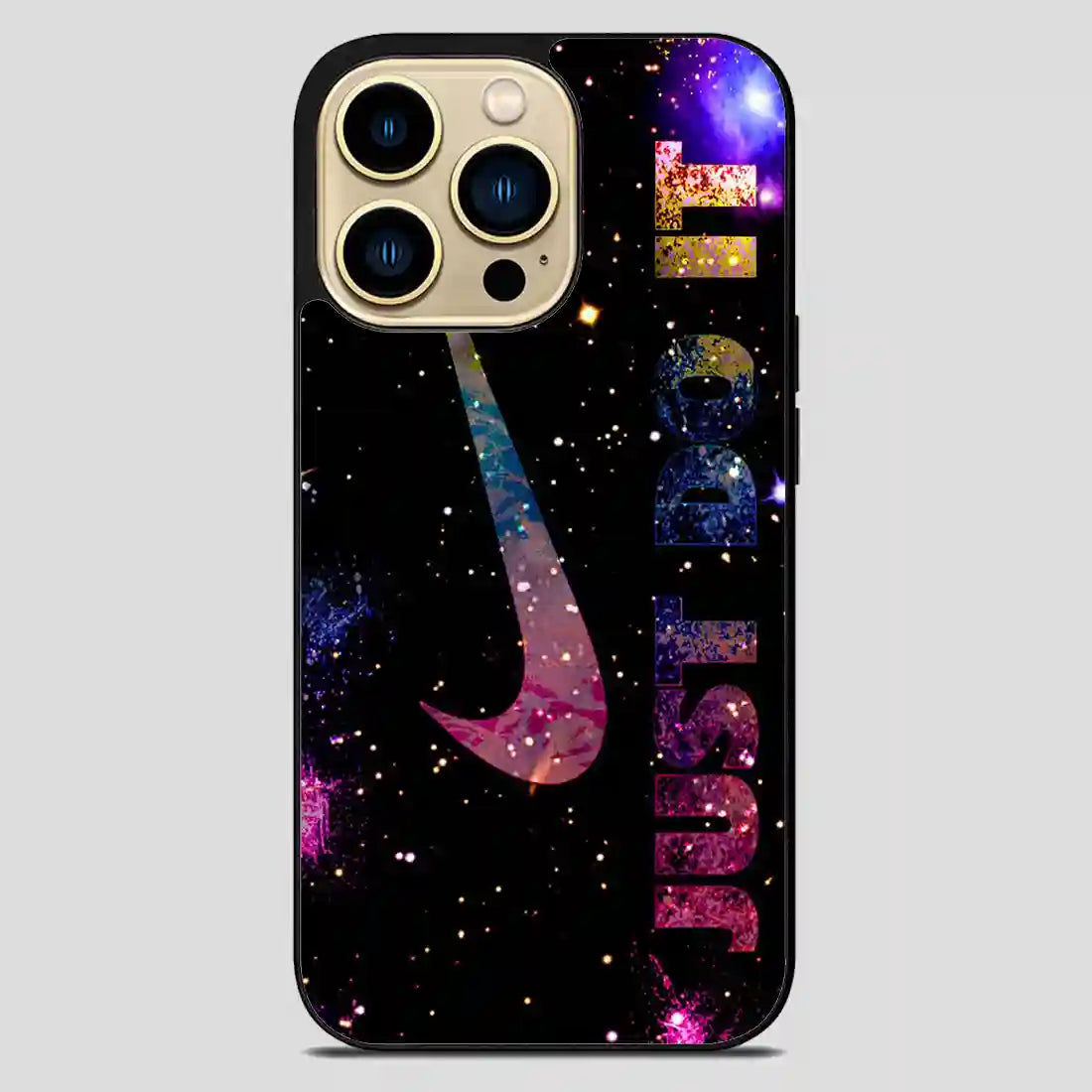 Just Do It Rainbow iPhone 14 Pro Max Case