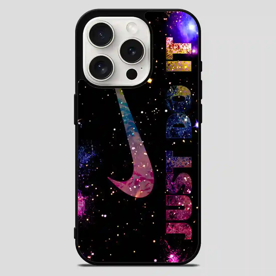 Just Do It Rainbow iPhone 15 Pro Max Case