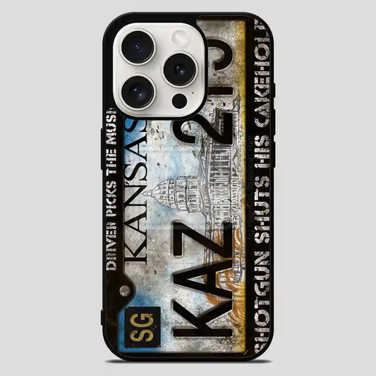 Kansas Kaz 2Y5 iPhone 15 Pro Max Case