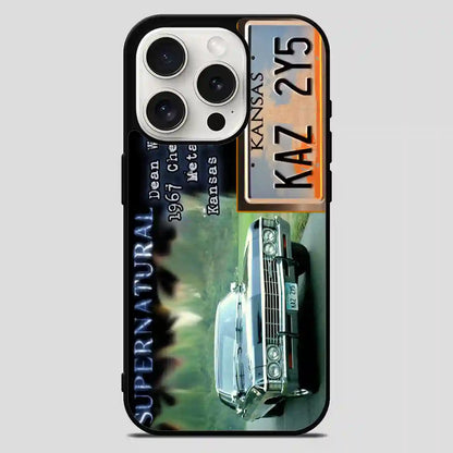 Kansas Kaz 2Y5 Supernatural iPhone 15 Pro Max Case