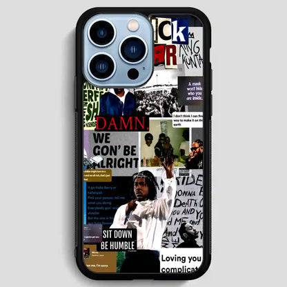 Kendrick Lamar Rapper Singer iPhone 13 Pro Max Case