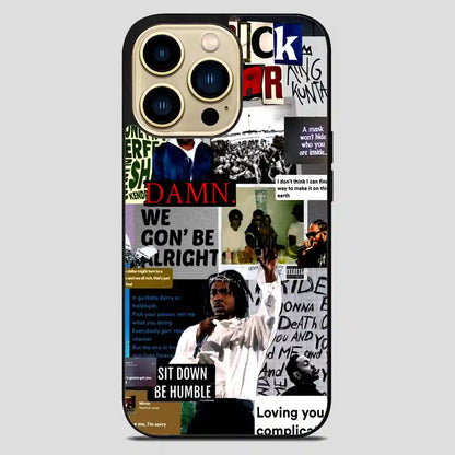 Kendrick Lamar Rapper Singer iPhone 14 Pro Max Case