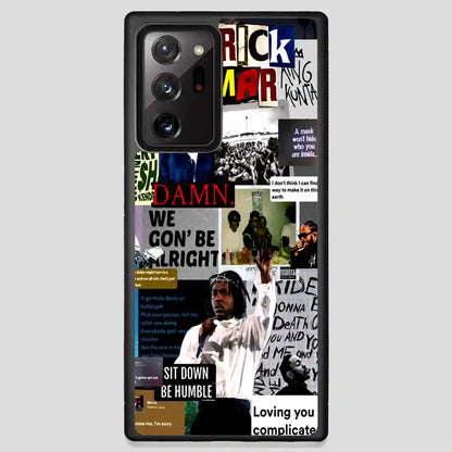 Kendrick Lamar Rapper Singer Samsung Galaxy Note 20 Ultra Case