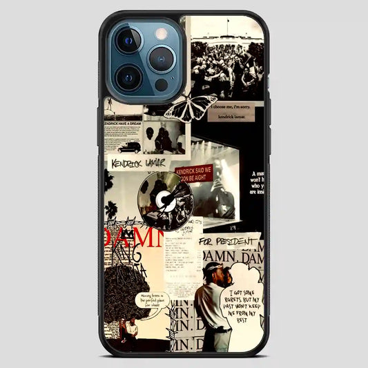 Kendrick Lamar Rapper Vintage iPhone 12 Pro Max Case