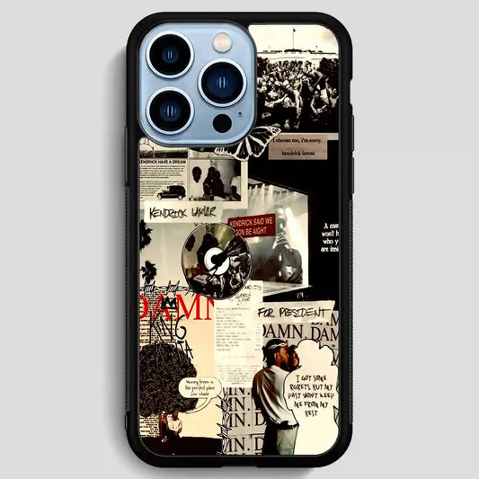 Kendrick Lamar Rapper Vintage iPhone 13 Pro Max Case