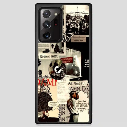 Kendrick Lamar Rapper Vintage Samsung Galaxy Note 20 Ultra Case