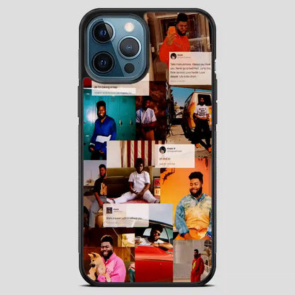 Khalid Collage Rapper iPhone 12 Pro Max Case