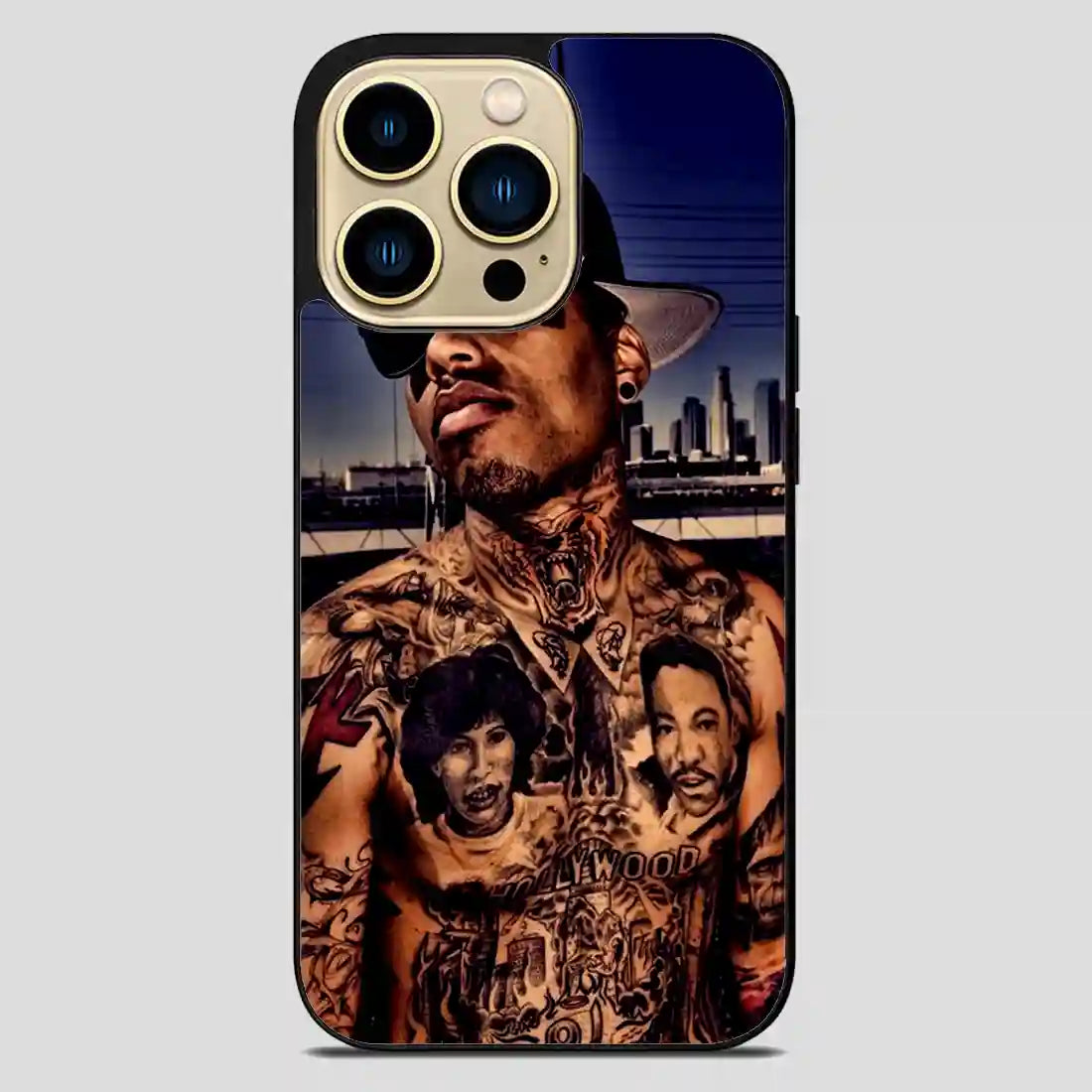 Kid Ink Tatto Rapper iPhone 14 Pro Max Case