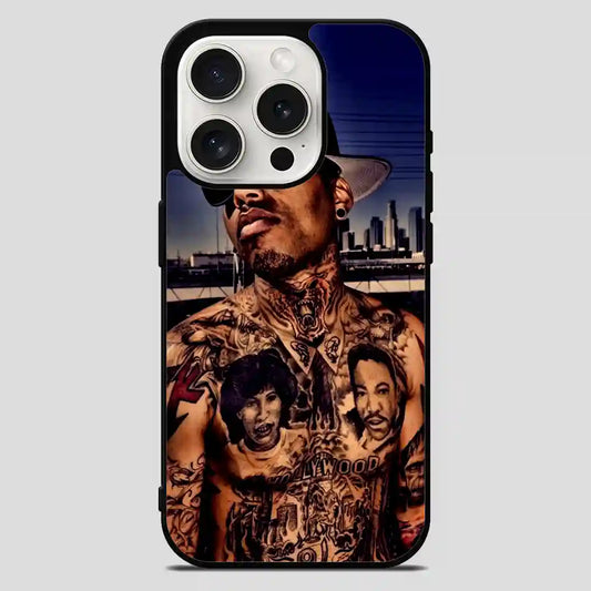 Kid Ink Tatto Rapper iPhone 15 Pro Max Case