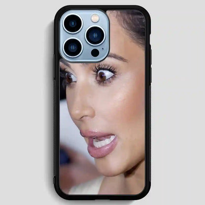 Kim Kardashian Crazy Face iPhone 13 Pro Max Case