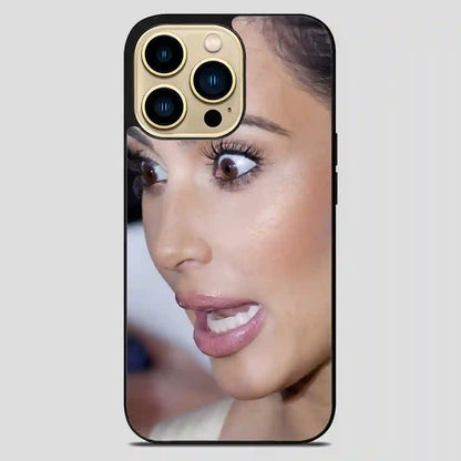 Kim Kardashian Crazy Face iPhone 14 Pro Max Case