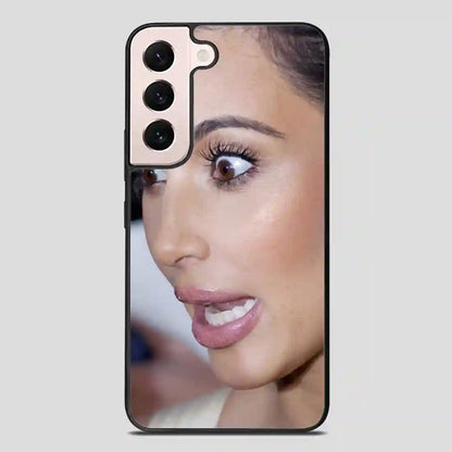 Kim Kardashian Crazy Face Samsung Galaxy S22 Plus Case