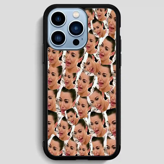 Kim Kardasian Funny Smile iPhone 13 Pro Max Case