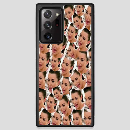 Kim Kardasian Funny Smile Samsung Galaxy Note 20 Ultra Case