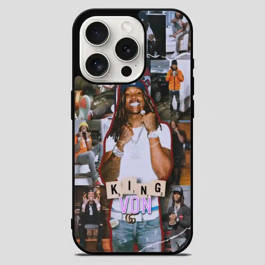 King Von Aesthetic iPhone 15 Pro Max Case