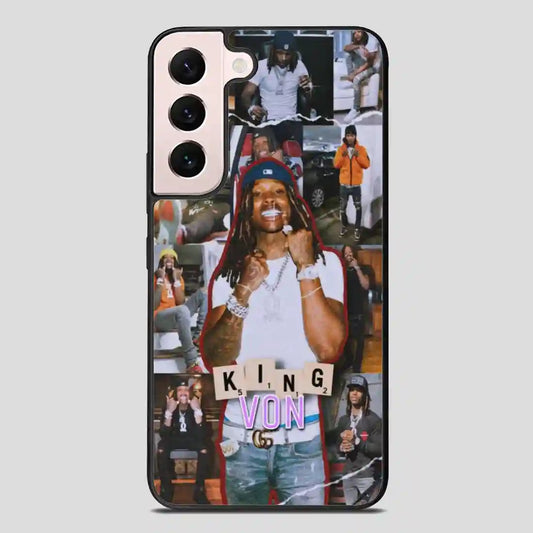 King Von Aesthetic Samsung Galaxy S22 Plus Case