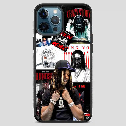 King Von Handmade iPhone 12 Pro Max Case