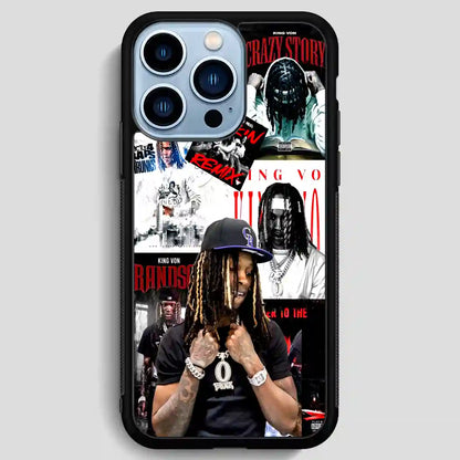 King Von Handmade iPhone 13 Pro Max Case