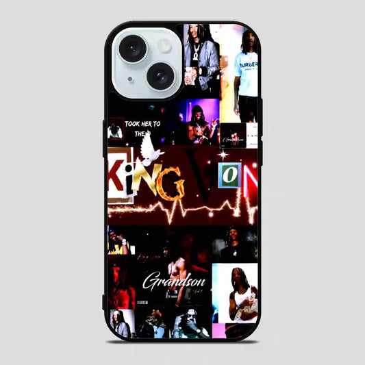 King Von Retro iPhone 15 Case