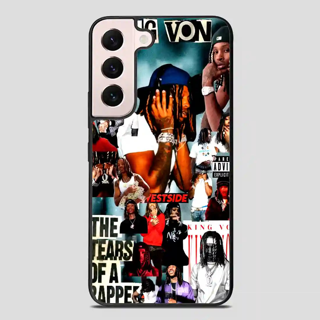 King Von Simple Samsung Galaxy S22 Plus Case