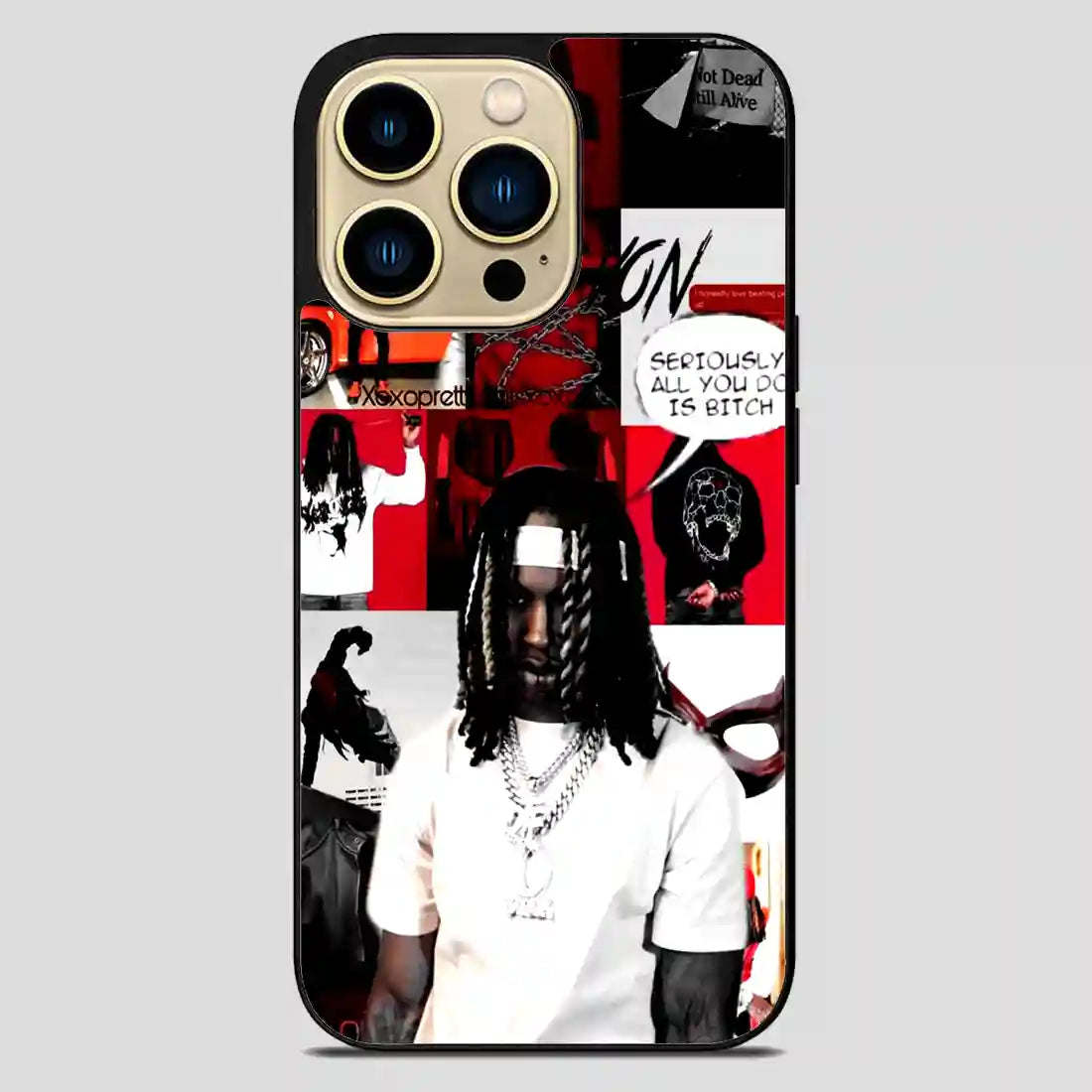 King Von Vintage iPhone 14 Pro Max Case