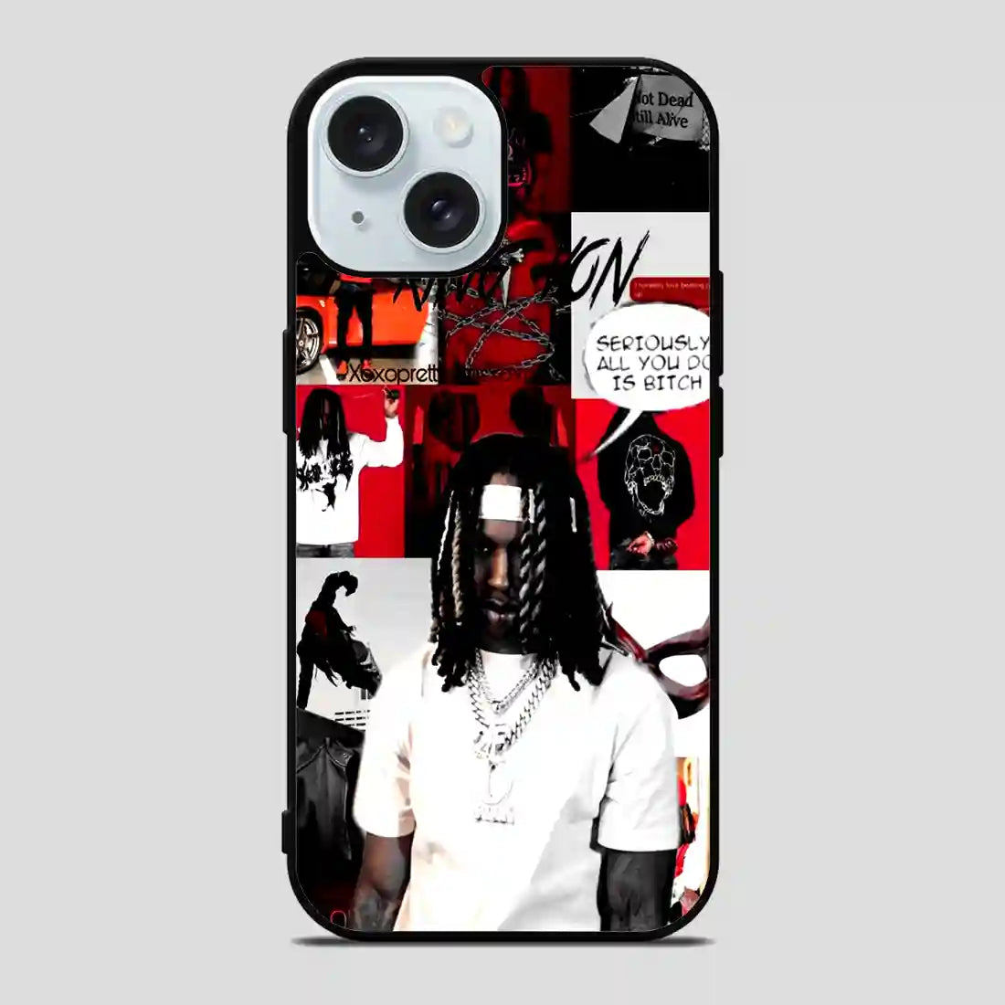 King Von Vintage iPhone 15 Case