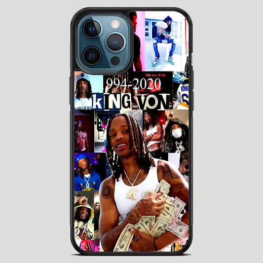 King Von Wallpaper iPhone 12 Pro Max Case