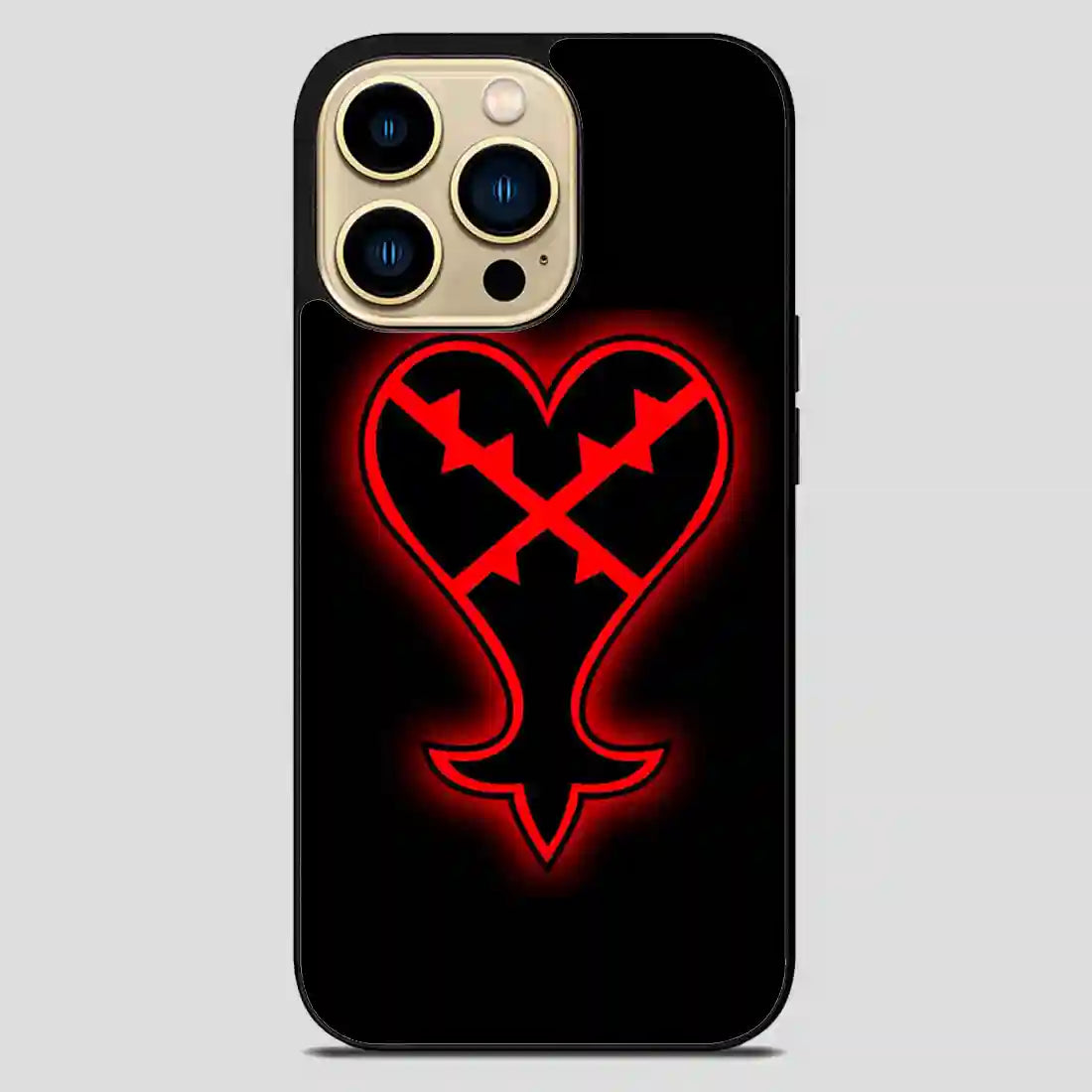 Kingdom Hearts Logo Love iPhone 14 Pro Max Case