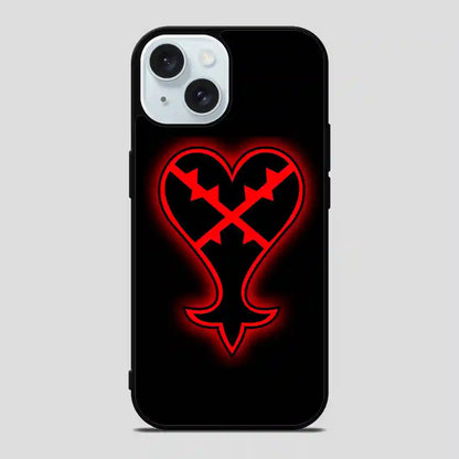 Kingdom Hearts Logo Love iPhone 15 Case