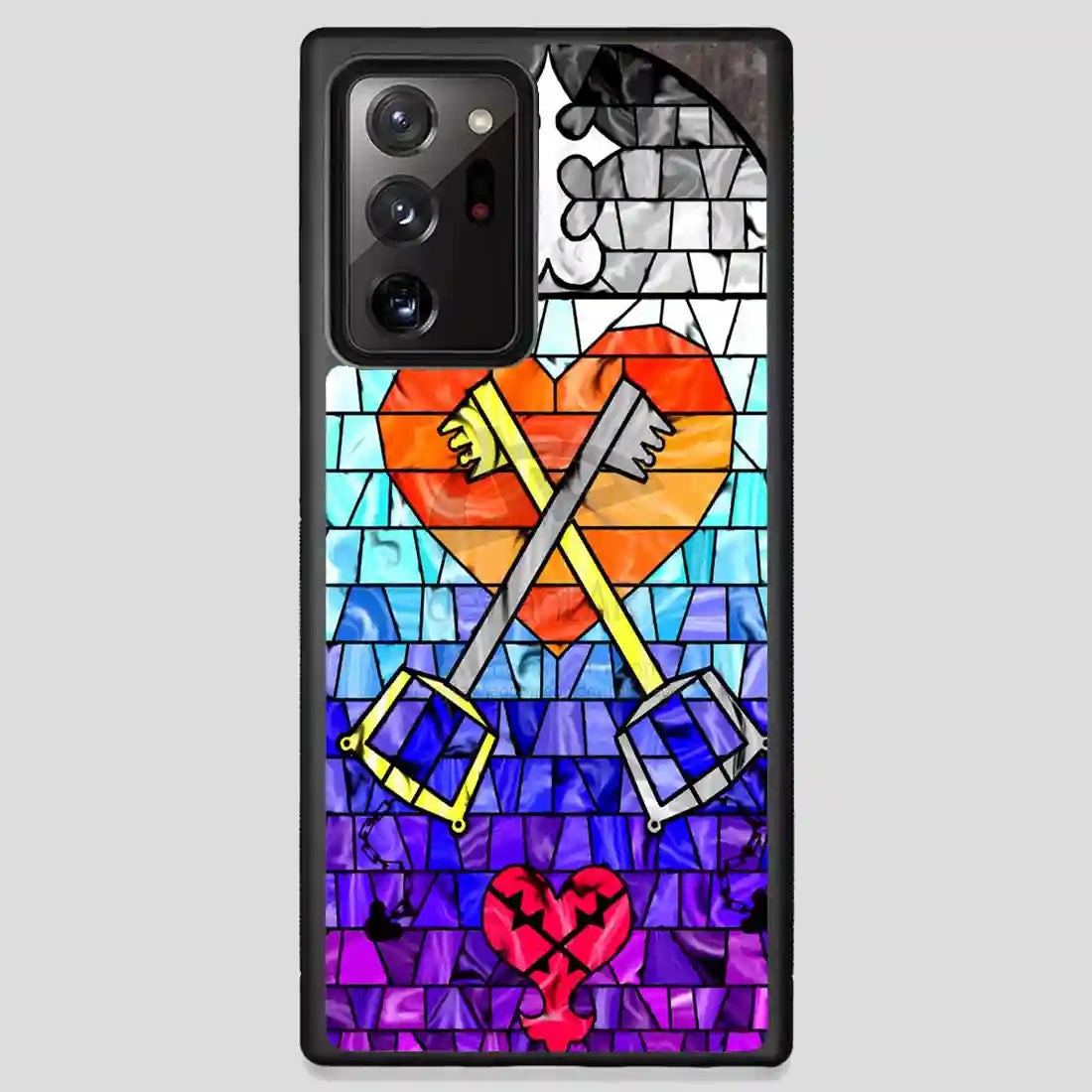 Kingdom Hearts Stained Glass Samsung Galaxy Note 20 Ultra Case