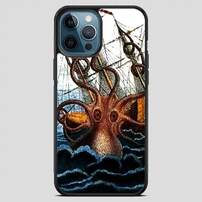 Kraken On The Sea iPhone 12 Pro Max Case