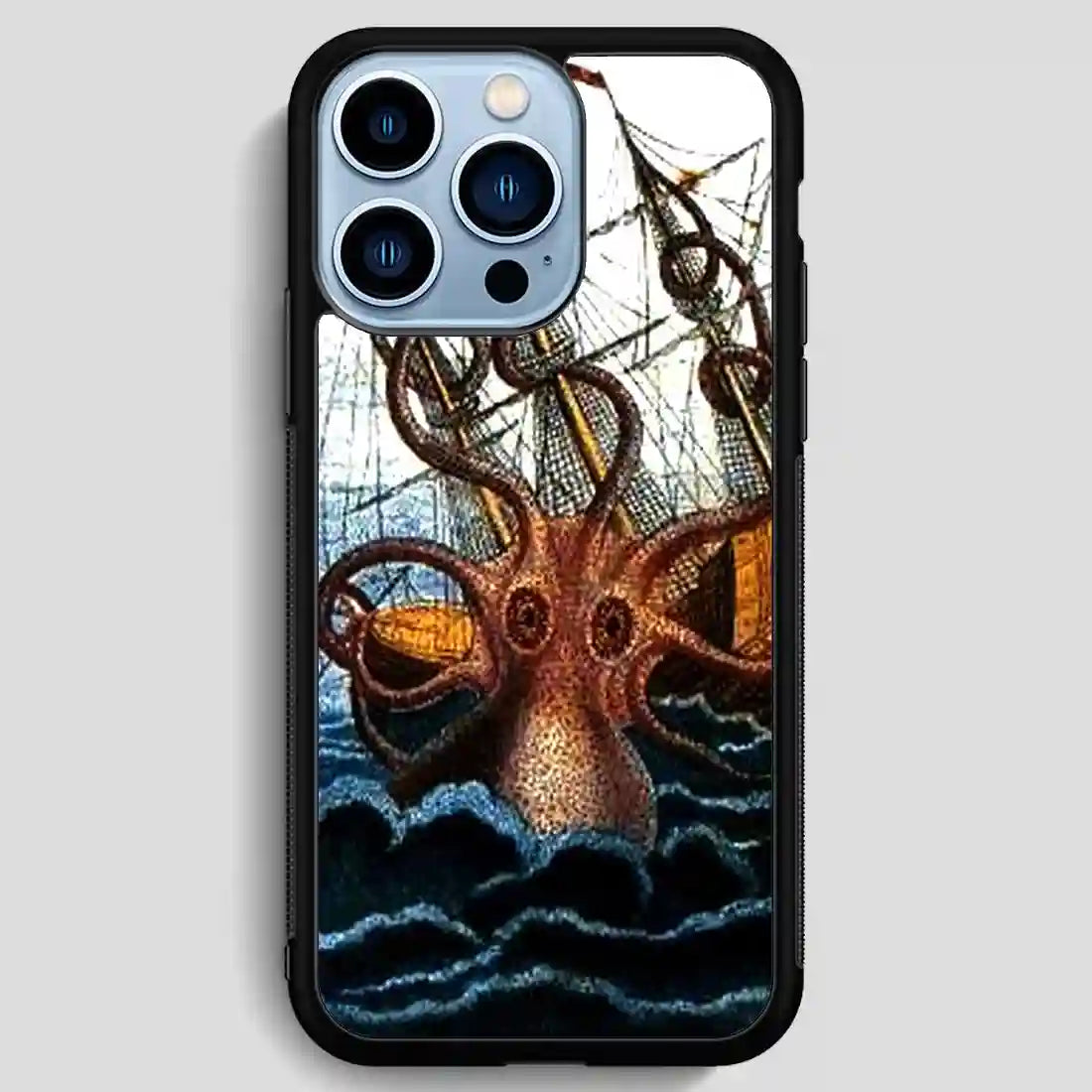 Kraken On The Sea iPhone 13 Pro Max Case