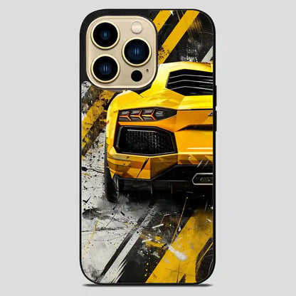 Lamborghini Art iPhone 14 Pro Max Case