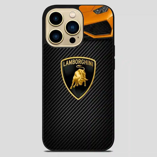 Lamborghini Carbon iPhone 14 Pro Max Case