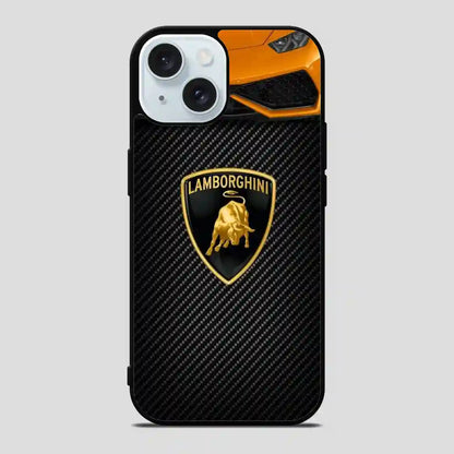 Lamborghini Carbon iPhone 15 Case