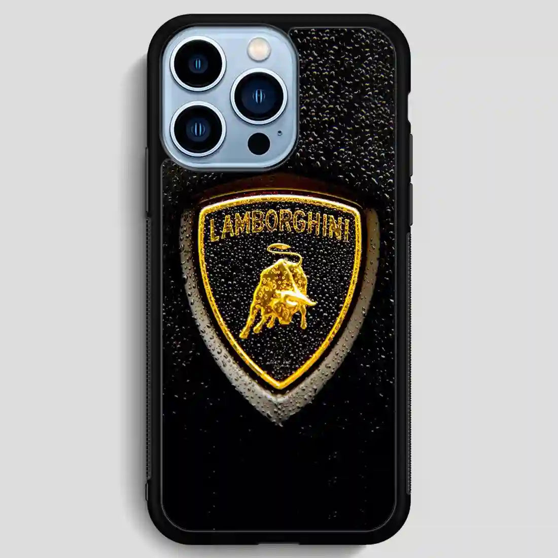 Lamborghini Logo Brown iPhone 13 Pro Max Case