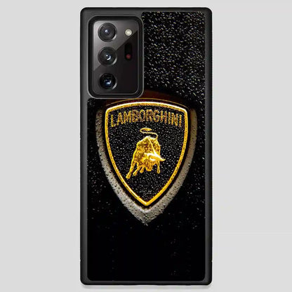 Lamborghini Logo Brown Samsung Galaxy Note 20 Ultra Case