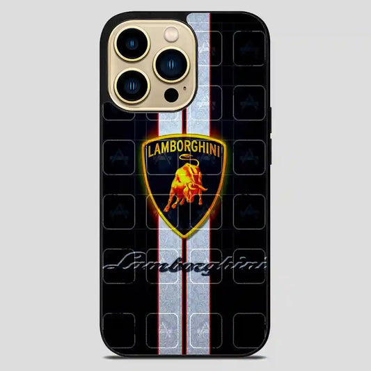 Lamborghini Logo Cool iPhone 14 Pro Max Case