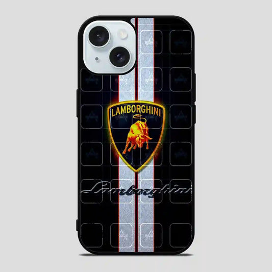 Lamborghini Logo Cool iPhone 15 Case