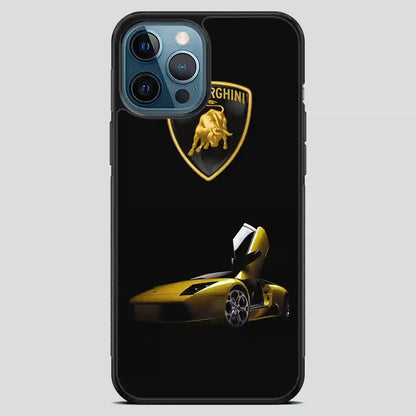 Lamborghini Logo Simple iPhone 12 Pro Max Case