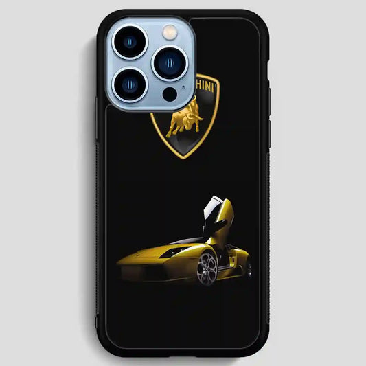 Lamborghini Logo Simple iPhone 13 Pro Max Case