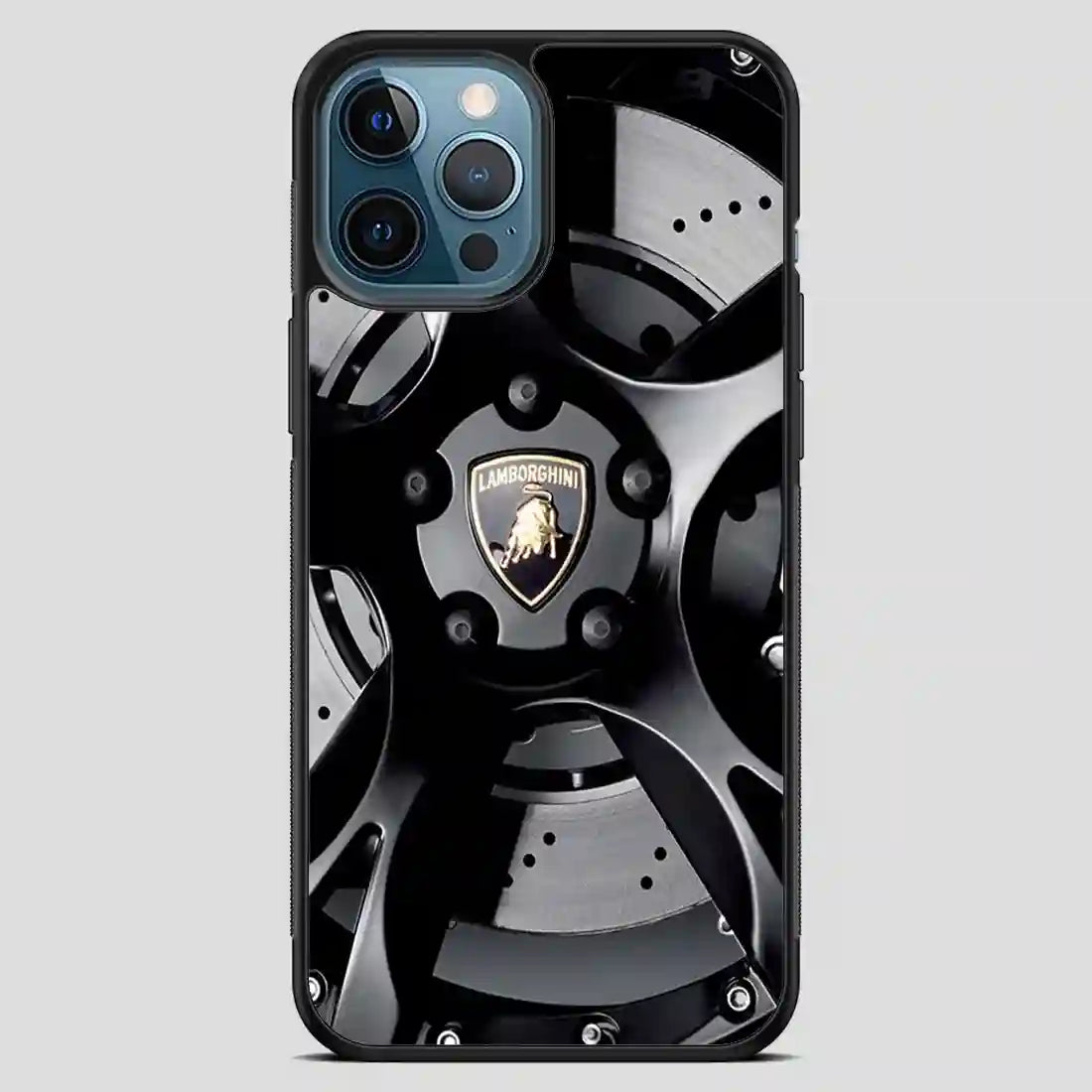 Lamborghini Rims Black iPhone 12 Pro Max Case