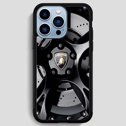 Lamborghini Rims Black iPhone 13 Pro Max Case