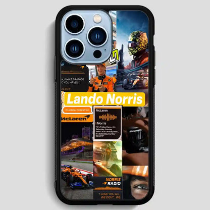 Lando Norris Car iPhone 13 Pro Max Case