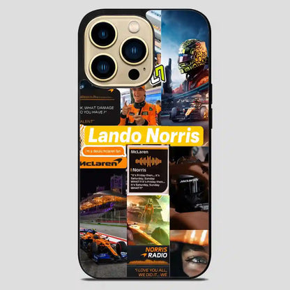 Lando Norris Car iPhone 14 Pro Max Case