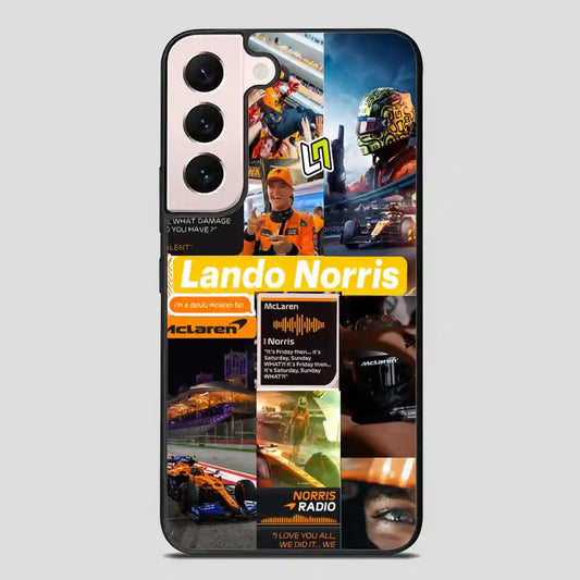 Lando Norris Car Samsung Galaxy S22 Plus Case